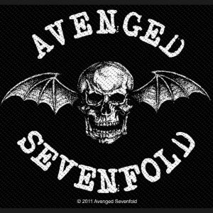 Avenged Sevenfold Woven Patch Death Bat