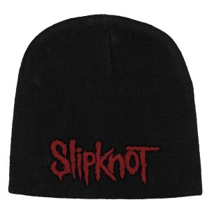 Slipknot Beanie Hat Red Logo