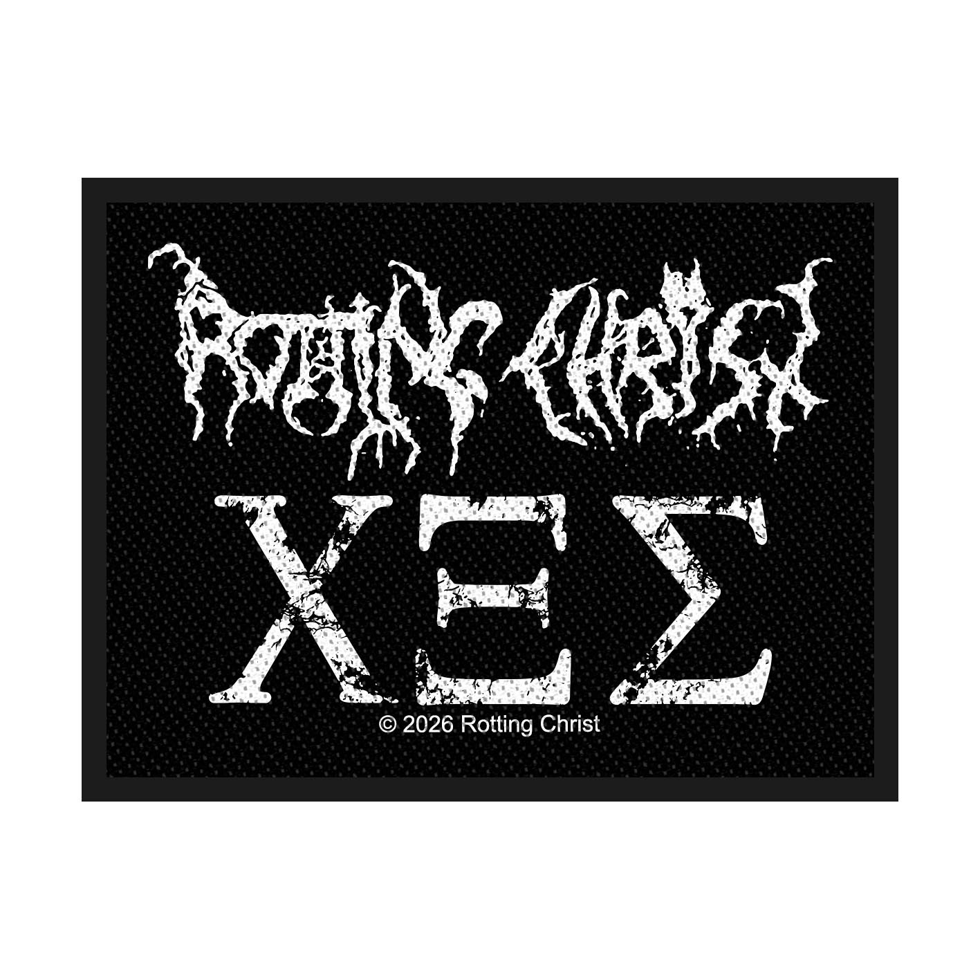 Rotting Christ ‘666’ Woven Patch